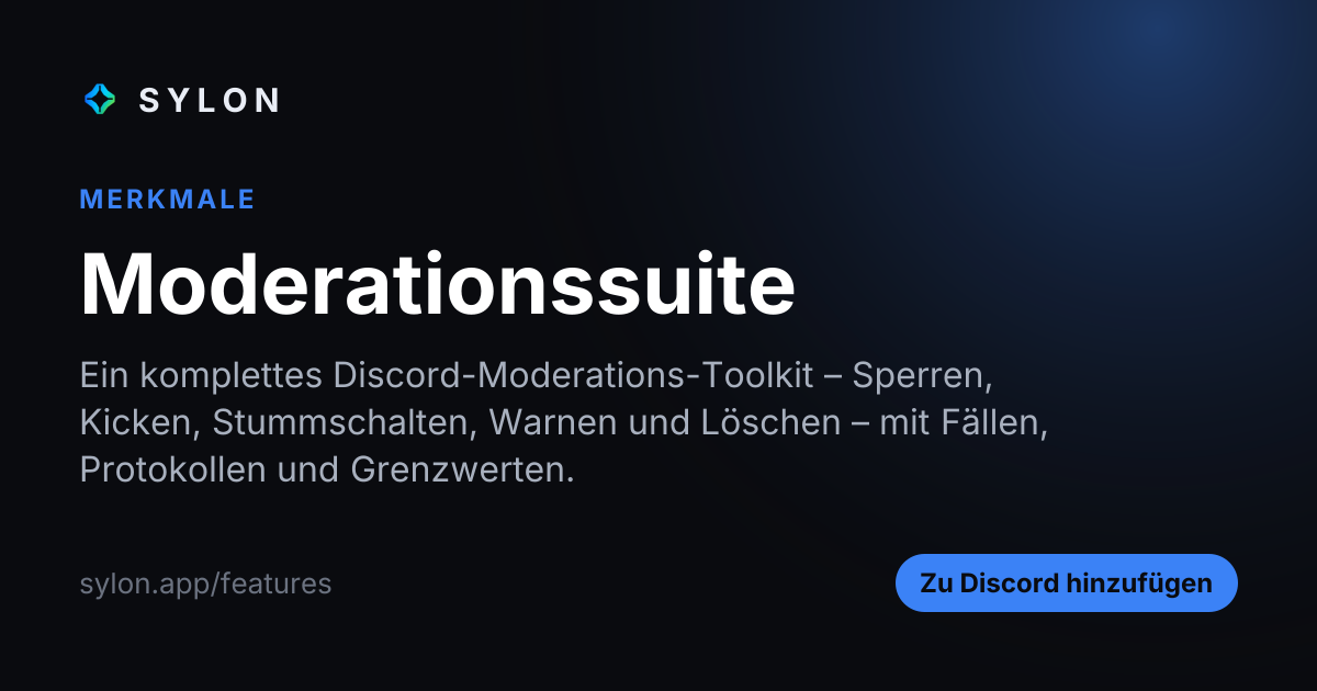 Moderationssuite