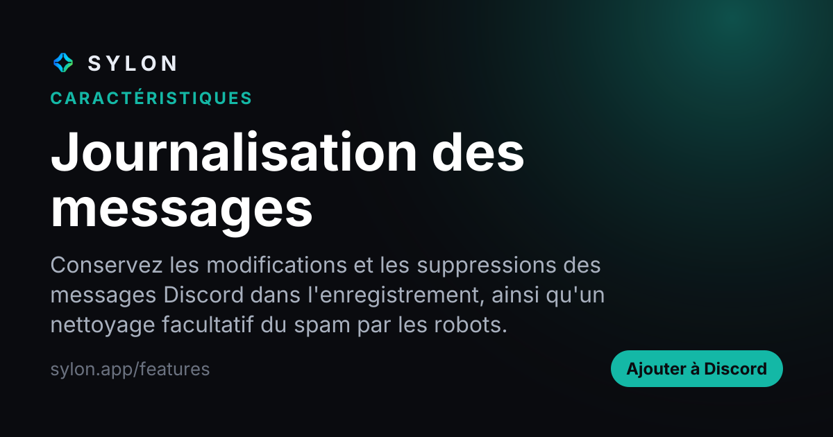 Journalisation des messages