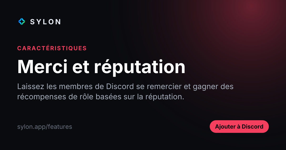 Merci et réputation
