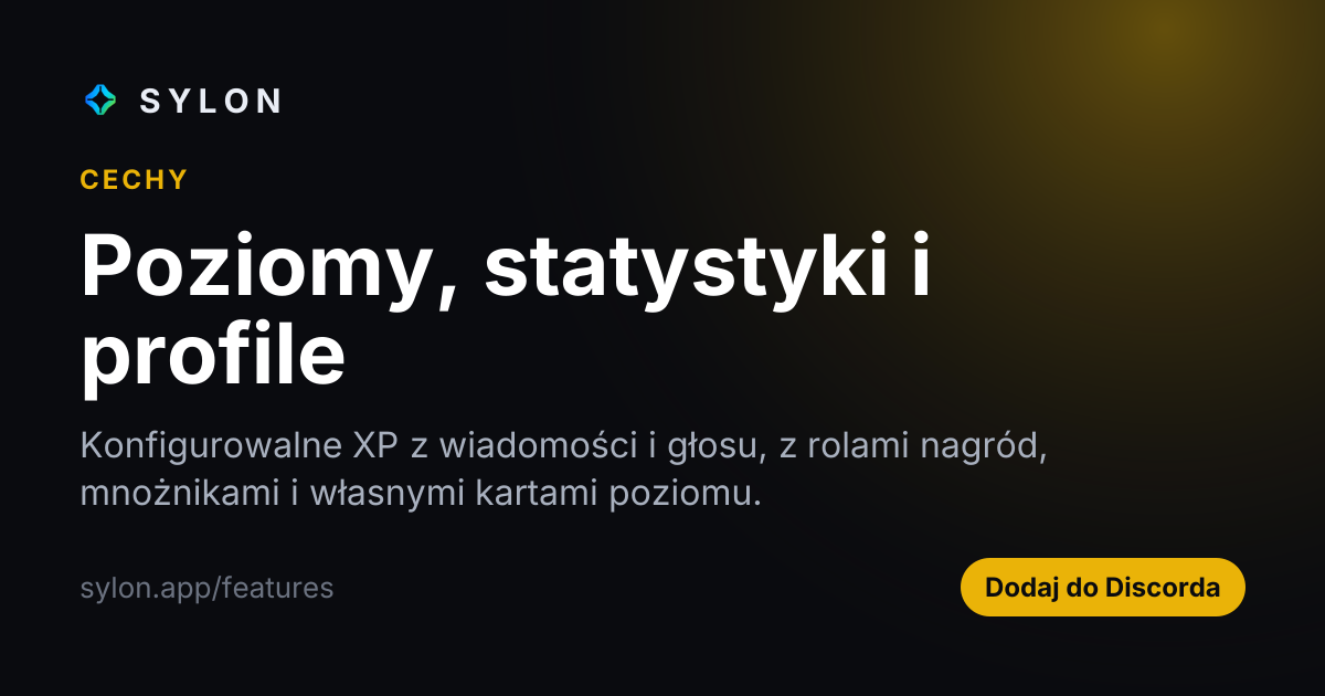 Poziomy, statystyki i profile