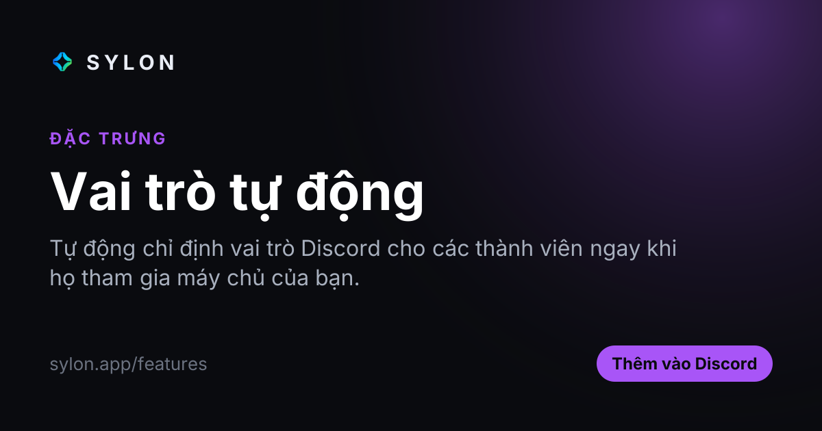 Vai trò tự động