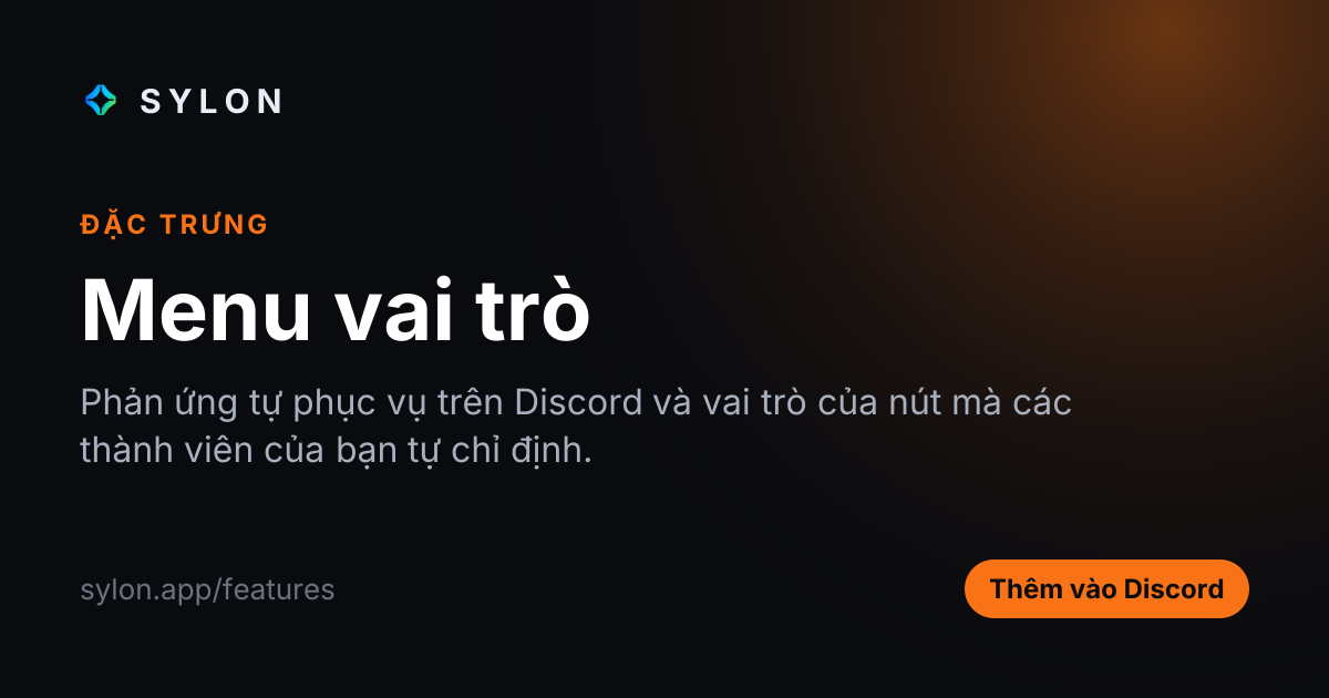 Menu vai trò