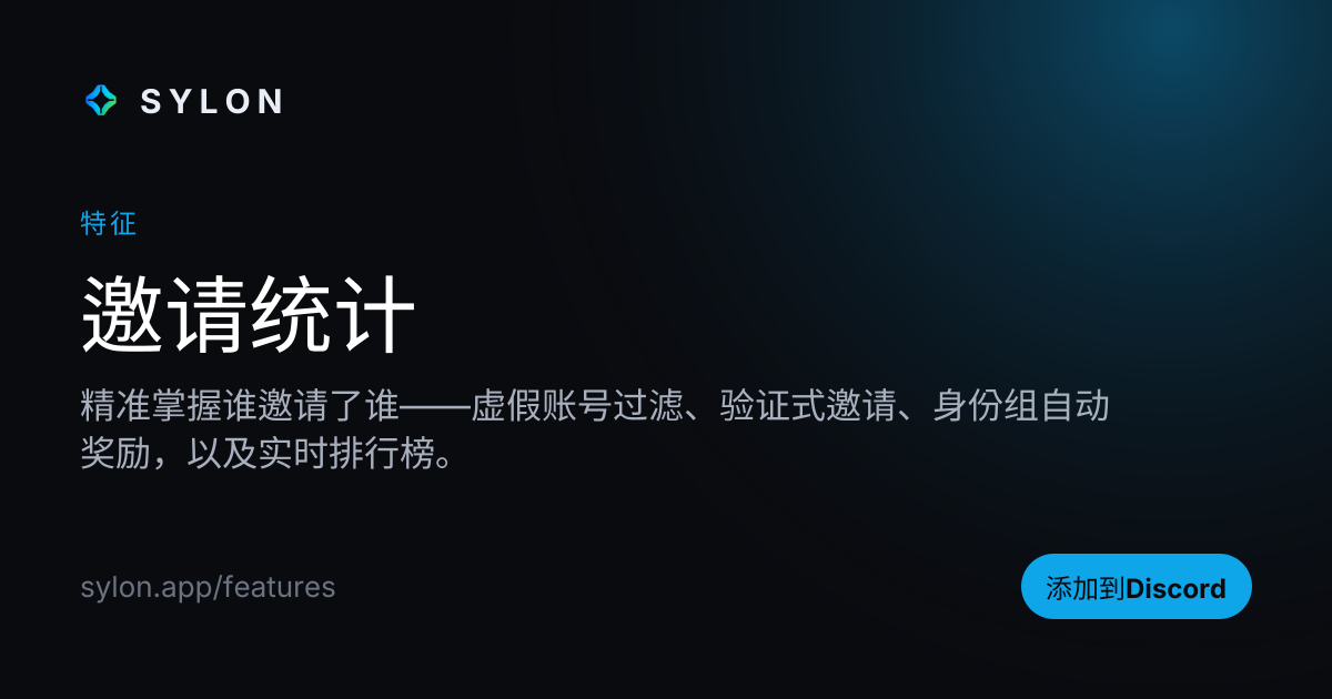 邀请统计